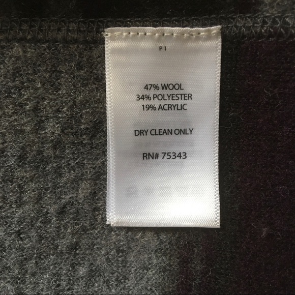 Savile Row Wool Blend Buckle Front Cardigan Large - Picture 5 of 5